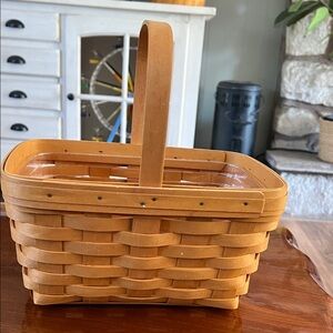 Longaberger Honey Brown Woven Basket